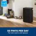 50-Pint ENERGY STAR Dehumidifier ¨C Basement &amp; Garage Use, Covers Up to 4,500 Sq. Ft., Black with 3 Fan Speeds