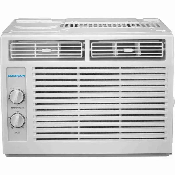 5000 BTU 115V Window-Mount Air Conditioner ¨C Energy-Efficient Cooling Unit in Sleek White Finish
