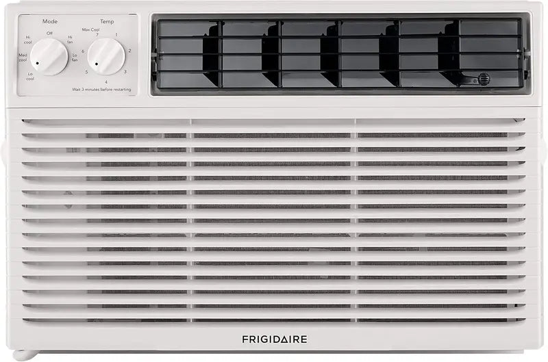 5000 BTU Window-Mounted Air Conditioner ¨C 250-Sq-Ft Cooling, Dual Fan Speeds, Quiet Operation &amp; Auto-Restart Function