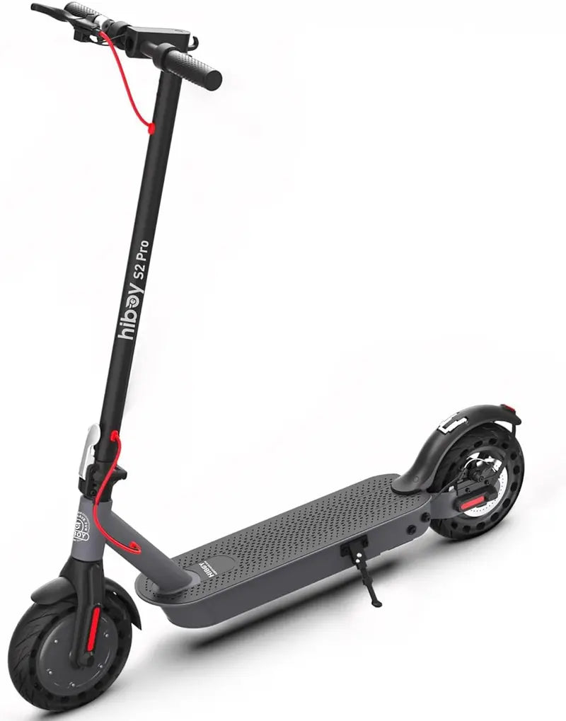 500W Folding Electric Scooter for Adults ¨C 25-Mile Range, 19 MPH Top Speed, 10-Inch Solid Tires, Optional Seat Included