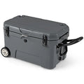 52-Quart Rolling Cooler with 6-Day Ice Retention ¨C Smooth-Action Wheels, Pull Handle