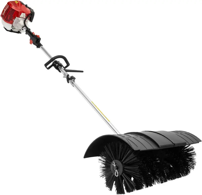 52cc Gas Handheld Sweeper ¨C 2.3HP 2-Stroke Engine for Driveways &amp; Turf