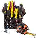 5300 Electrician¡¯s Tool Kit ¨C 12-Piece Professional Set with Screwdrivers, Pliers, Tape Measure, Wire Stripper, Pouch, and Belt