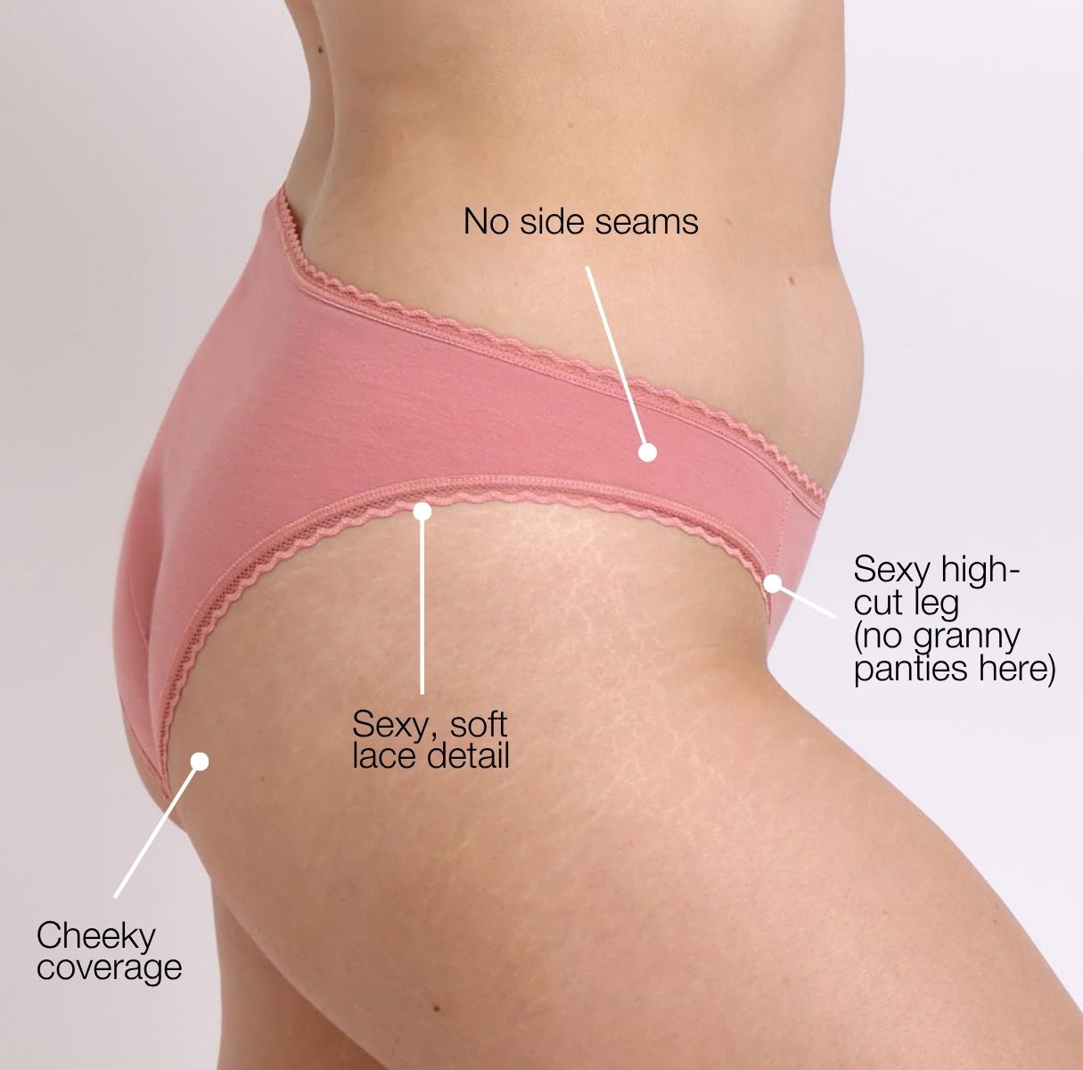 Mid Rise Cheeky Brief